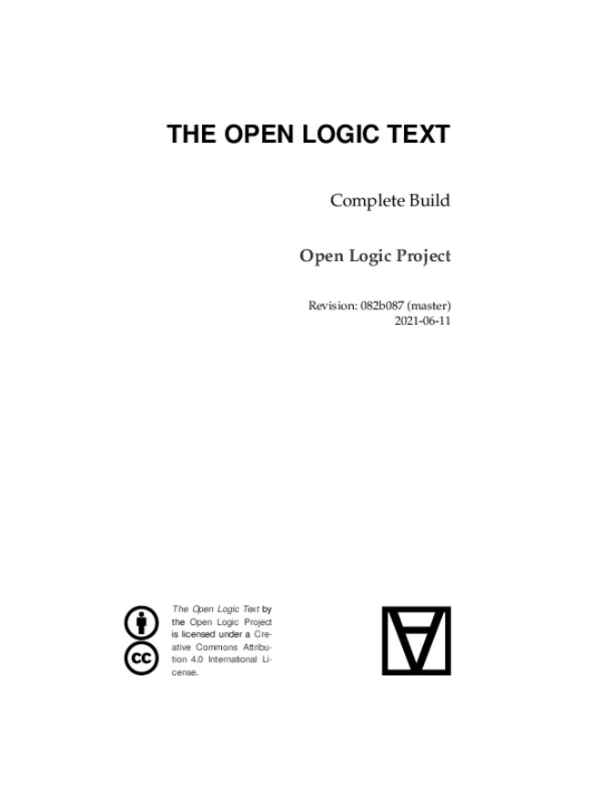 Open Logic Text: Complete Build Revision 082b087 (master) Thumbnail